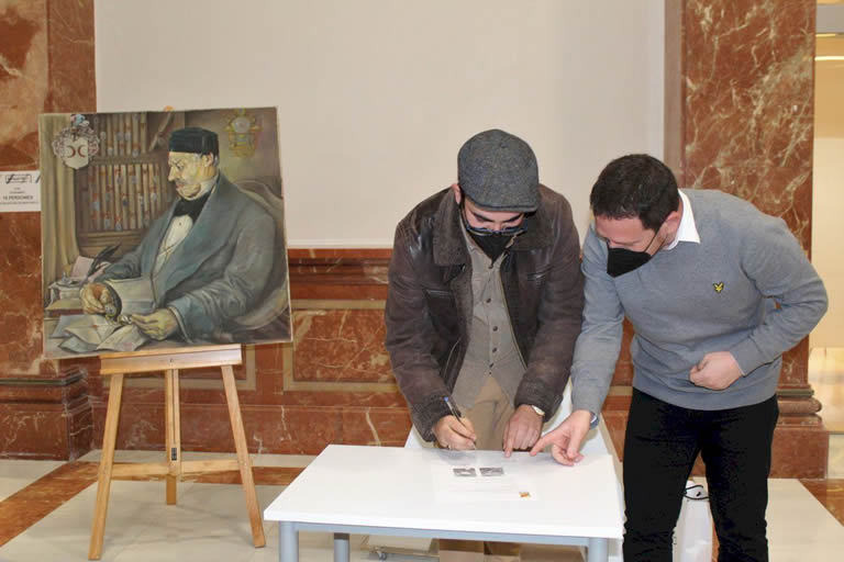 Imagen ilustrativa del artículo La Fundació Huguet recibe la cesión de un cuadro de Ramón Huguet, padre de Gaetà Huguet